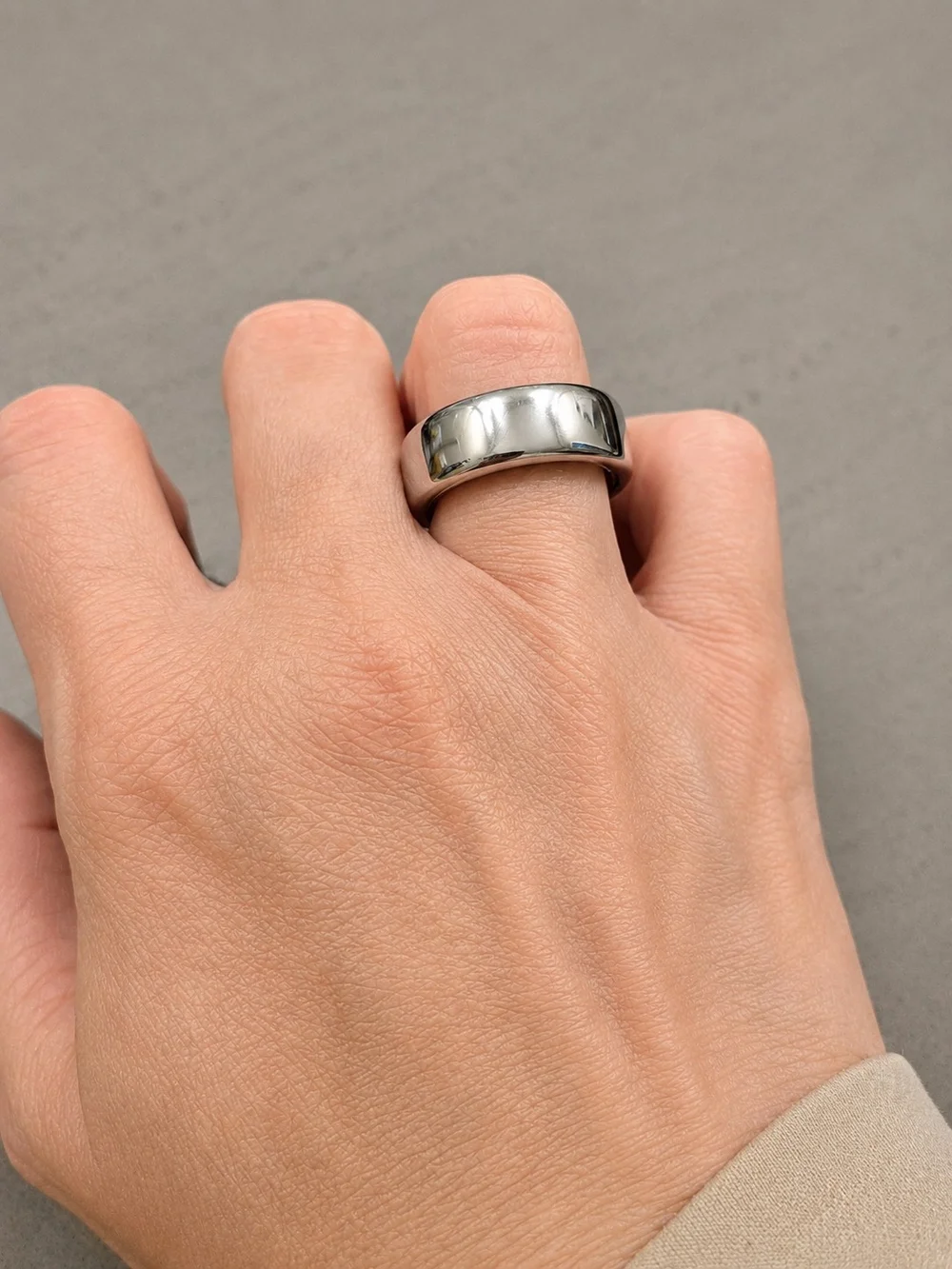 Oura Ring Gen3 Horizon Silver Size 8